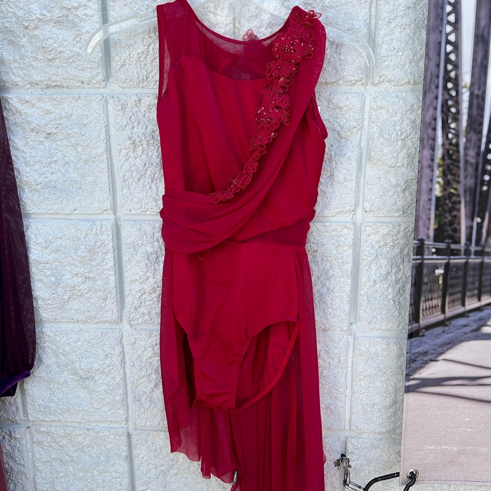 Red Dance Costume